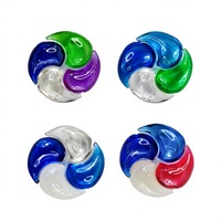 Capsules de lessive OEM grand format, haute qualité, parfum lavande, détergent en capsules pour le lavage