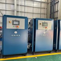 Compresseur d'air silencieux à piston haute pression lubrifié 420 bars 400 L/min 9 kW portable pour plongée, sauvetage et usage industriel