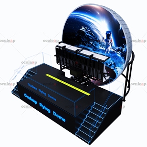 Complete Dome Theater Solution 2025 New 8/16/32/64 Seats Dome Flying Cinema 360 Roller Coaster Simulator 12D <strong>Flight</strong> Simulator - Product Image 6
