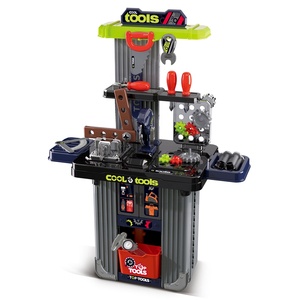 Ensemble d'<span class=keywords><strong>atelier</strong></span> d'ingénierie 3 en 1 pour enfants, banc à outils 008-602A, jeu de simulation de construction, <span class=keywords><strong>jouet</strong></span> pour enfants, cadeaux de Noël - Product Image 2