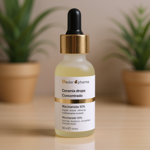 Thader Pharma Ceramix Drops Niacinamide 10% 30ml Whitening <b>Face</b> Skin Care <b>Serum</b> - Product Image 3