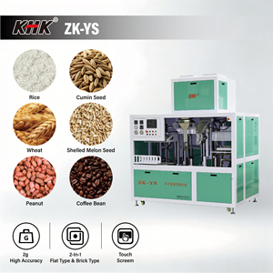 Macchina Sottovuoto Semi-Automatica KHK ZK-YS 2-in-1 per Mattoni e Prodotti Piatti, 0.5-5 Kg, Confezionatrice Industriale per Riso, Cereali, Noci, Chicchi di <span class=keywords><strong>Caffè</strong></span> - Product Image 1