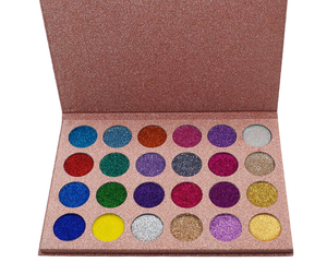 Paleta de Maquillaje de Cartón para Sombras de Ojos, Personalizable con Logotipo, Vacía, 16 Colores, Esponja Cosmética, Grabado en Relieve, Venta Caliente - Product Image 1