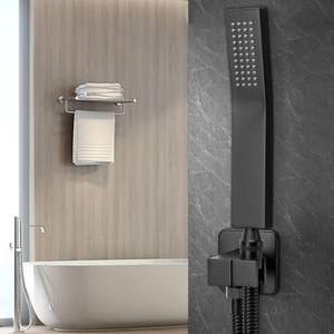 <span class=keywords><strong>Pommeau</strong></span> de <span class=keywords><strong>douche</strong></span> surpresseur à noyau en laiton durable noir mat économiseur <span class=keywords><strong>d</strong></span>'<span class=keywords><strong>eau</strong></span> à faible <span class=keywords><strong>d</strong></span>ébit pour hôtel et salle de bain - Product Image 6