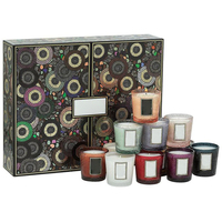 Boîte de présentation de bougies multiples en papier kraft de luxe Offre Spéciale Boîte cadeau vide personnalisée de haute qualité Lamination mate UV