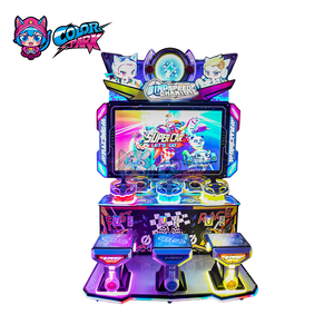 Simulador de Videojuego de Carreras <span class=keywords><strong>en</strong></span> <span class=keywords><strong>Línea</strong></span> Multijugador para <span class=keywords><strong>Tres</strong></span> <span class=keywords><strong>Jugadores</strong></span> con Efectos de Movimiento, Operado con Monedas, Colorido y Divertido - Product Image 2