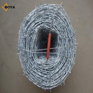 <span class=keywords><strong>ลวดหนาม</strong></span>คุณภาพสูง 400 ม./500 ม. ต่อม้วน <span class=keywords><strong>ราคา</strong></span>ถูก สำหรับ<span class=keywords><strong>รั้ว</strong></span>เรือนจำ <span class=keywords><strong>ลวดหนาม</strong></span>ชุบสังกะสีแบบจุ่มร้อน - Product Image 1