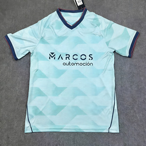 Camiseta de Fútbol de Verano con Estampado de la Nueva Temporada 2025/26 Levante, Diseño Personalizado, Jersey Local/Visitante, Cuello Redondo, Unisex, Adulto - Product Image 1