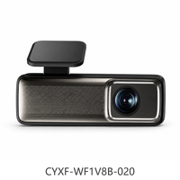 Caméra embarquée WiFi V8-B 2K, grand angle 160 degrés, surveillance de stationnement 24h/24, capteur G, DVR de voiture