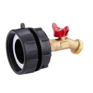2.44" Fine Thread Water tank Adapter for IBC Tote Garden Fittings Tank Drain Hose Connector Rainwater IBC Tank <b>Valve</b> - Product Image 1