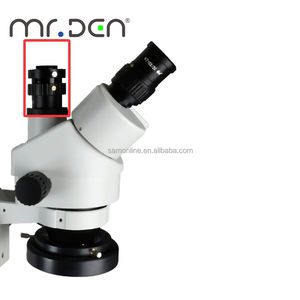 Soporte de suelo para microscopio quirúrgico Mr.Den con brazo neumático y estante de enfoque con cámara de video divisora de haz para operación quirúrgica - Product Image 1
