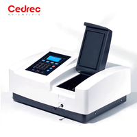 Spectrophotomètre UV-Vis à grille, spectrophotomètre visible de haute qualité à utilisation directe pour laboratoires
