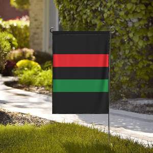 Drapeau de jardin personnalisé pour le mois de l'histoire des Noirs, fan, drapeau de jardin pour l'émancipation des Afro-Américains, décoration extérieure pour la maison, vente en gros - Product Image 5