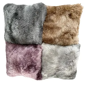 rabbit fur carpet Soft Faux Rabbit Fur Chair Couch Cover Area Rug for Bedroom Floor Sofa Living Room Pink carpet and rug