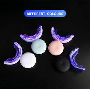 Appareil de blanchiment dentaire avancé à 32 LED avec double lumière LED bleue et rouge 460nm 620nm et thérapie par lumière rouge pour réduire la sensibilité - Product Image 4