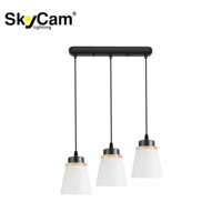Lustre SkyCam de style traditionnel moderne E27 E26, lampe de décoration, luminaire suspendu d'intérieur