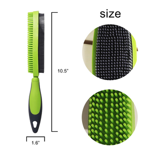 High Quality 10" <b>Pet</b> Hair Tool Massage Needle Bristles All Breeds Dogs Cats <b>Brush</b> Comb Also Used As Dog Cat Bath <b>Brush</b> NO.8701 - Product Image 4