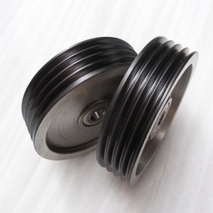 Poulie à revêtement céramique / Roue de poulie céramique assemblée / Grande poulie de guidage - Product Image 3