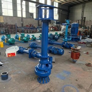 Bomba de lodos sumergible vertical YZ50-20-18 de 3kW de aleación de alto cromo para lavado de carbón, residuos de minas y cenizas de centrales eléctricas - Product Image 1