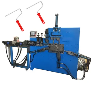 Hochleistungs-CNC-Drahtformmaschine Drahtbiegemaschine Farbwalze-Herstellungsmaschine