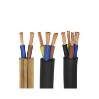 Kabel Tembaga Berlapis PVC 16 AWG 220V 2-inti HO7V-K/H07V-U untuk Daya