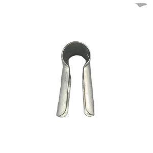 Accessoires pour serres agricoles : Petite pince bec de canard argentée pour tube circulaire, raccord en acier galvanisé, attache de tuyau, garantie 3 ans - Product Image 6