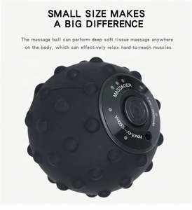2024 Precio directo de fábrica Uso en el hogar Masajeador muscular Bola de masaje vibrador de cuerpo completo Vibradores de terapia 4 niveles de intensidad 1200mAh - Product Image 2