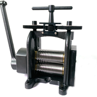 Machine à laminer les bijoux, en acier, pour l'or et l'argent, banc de tréfilage, laminoir à fils, rouleaux de 130 mm