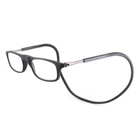 Lunettes de lecture presbytie haut de gamme portables à suspendre au cou, pliables, avec pieds extensibles, charnière métallique 1.25 1.75 2.25, unisexe
