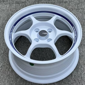 Jantes en alliage JW Flow Forming 15x6J 6.5J 4x100 5x112 pour Maruti Swift Honda Jazz VW <span class=keywords><strong>Polo</strong></span> 14 <span class=keywords><strong>16</strong></span> <span class=keywords><strong>pouces</strong></span>, double teinte, JWL VIA, concaves profondes - Product Image 5
