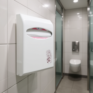 Dispensador de fundas para asientos de inodoro 230x300x60 mm montado en la pared para baños públicos - Product Image 3