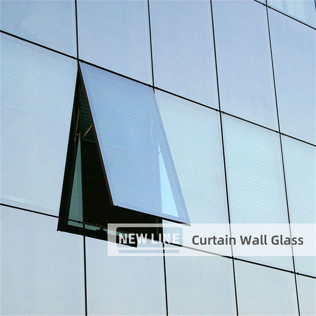 Low E Tempered Insulated Glass Unit Durable Energy Efficient Insulated Tempered Laminated Glass Window Wall System