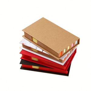 Bloc de Notas Adhesivas X418 en Promoción, Notas Adhesivas de Papel Kraft Rectangulares, Juego de Notas Adhesivas con Caja, Bloc de Notas con Logotipo Personalizado - Product Image 2