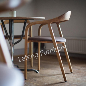 Sedia Minimalista in <span class=keywords><strong>Legno</strong></span> <span class=keywords><strong>di</strong></span> Rovere Stile Nordico Japandi <span class=keywords><strong>per</strong></span> Casa <span class=keywords><strong>Cucina</strong></span> Camera da Letto Soggiorno - Product Image 2