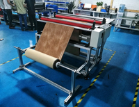 Cortadora de Fieltro en Rollo a Hoja, Guillotina para Papel, Máquina de Corte de Tela No Tejida, Cortadora de PVC