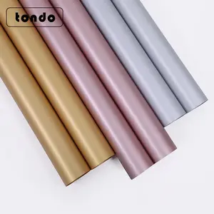58x58cm new flower wrapping paper double-sided gilt paper waterproof Oya paper bouquet packaging materials wholesale