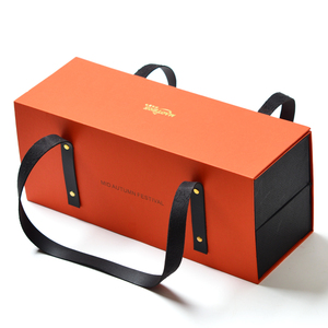 Chất Lượng Cao Quà Tặng Bao Bì Hộp Các Tông Macaron Cookie Trăng Bánh Hộp Hộp Giấy Với Xử Lý - Product Image 1