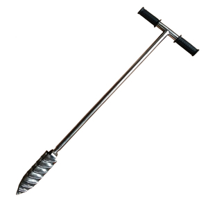 Bon vendeur haute précision en forme de coeur T poignée échantillonnage du sol sur le terrain tarière à main échantillonneur - Product Image 1