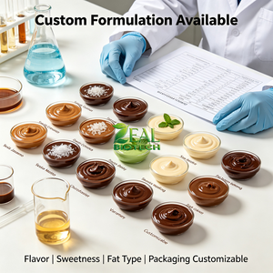 Pâte <span class=keywords><strong>à</strong></span> tartiner au chocolat ZEAL Premium |   Beurre <span class=keywords><strong>de</strong></span> Cacao Pur Noisette Faible en Sucre Bio pour Pâtisserie, Tartinage et Boissons, Vente en Gros Industrielle 24 - Product Image 5
