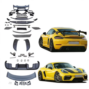 Paraurti Aftermarket per auto per <span class=keywords><strong>718</strong></span> <span class=keywords><strong>Porsche</strong></span> upgrade al bodykit stile GT4 RS 2016 + - Product Image 5