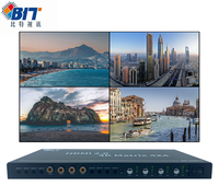 Bitvisius BIT-Ma-GS-2.0-0404 4K 60Hz 2.0 4 giriş 4 çıkış Matris Anahtarlayıcı 4X4 EDID Bölücü Alaşımlı RS232 Kontrol Kutusu TV 12W Güç Kaynağı