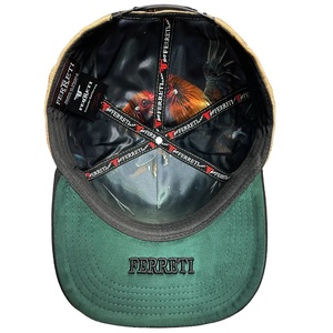 <span class=keywords><strong>Gorra</strong></span> de Béisbol Estilo Nuevo Color Caqui con Diseño Jacquard, Insignia Metálica 3D de Fénix y <span class=keywords><strong>Gallo</strong></span>, Corona Alta, Forro de Satén - Product Image 6