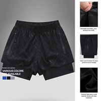 Nouveaux shorts de sport pour hommes, personnalisés, imperméables, anti-plis, respirants, écologiques, service OEM