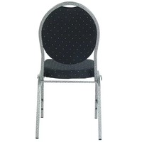 Sillas de Boda Modernas al por Mayor, Sillas de Comedor para Banquetes de Hotel con Estructura Metálica y Asiento Tapizado, Apilables, para Uso en Interiores/Exteriores