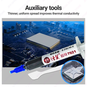 OEM شحم حراري عالي الأداء 35 جم 8Wmk سيليكون 8 لـ cd GPU Cooler sssink متوفر - Product Image 3