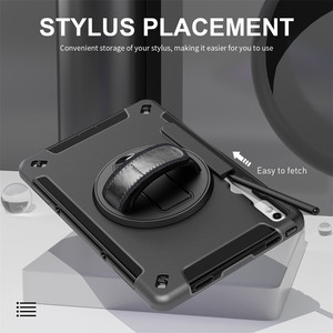 Étui pour <span class=keywords><strong>tablette</strong></span> avec support rotatif à 360 degrés, fente intégrée pour stylo, éponge endothermique, pour <span class=keywords><strong>Lenovo</strong></span> <span class=keywords><strong>P11</strong></span> Pro 11,5 pouces, modèle TB-132FU - Product Image 2