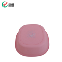 Bassine de lavage moulée par injection en plastique, grande capacité, en PP, pour la maison, la lessive, la cuisine, usage polyvalent, logo personnalisé