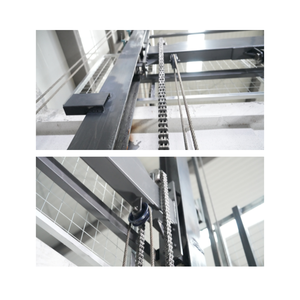 Công nghiệp kho thủy lực dọc hướng dẫn đường sắt hàng hóa thang máy hàng hóa thang máy mini vận chuyển hàng hóa thang máy Nâng Nền tảng - Product Image 3