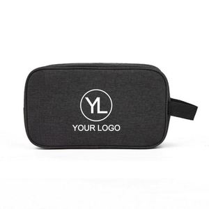 Bolsas de Viaje Personalizadas Impermeables de Tela Oxford para Mujer y Hombre, Bolsa de Almacenamiento para Cuidado Personal, Bolsa de Maquillaje, Organizador de Artículos de Aseo - Product Image 1