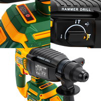Marteau perforateur rotatif sans fil 21V SDS-PLUS Lithium-Ion, industriel et bricolage, pour percer et cisailler le béton